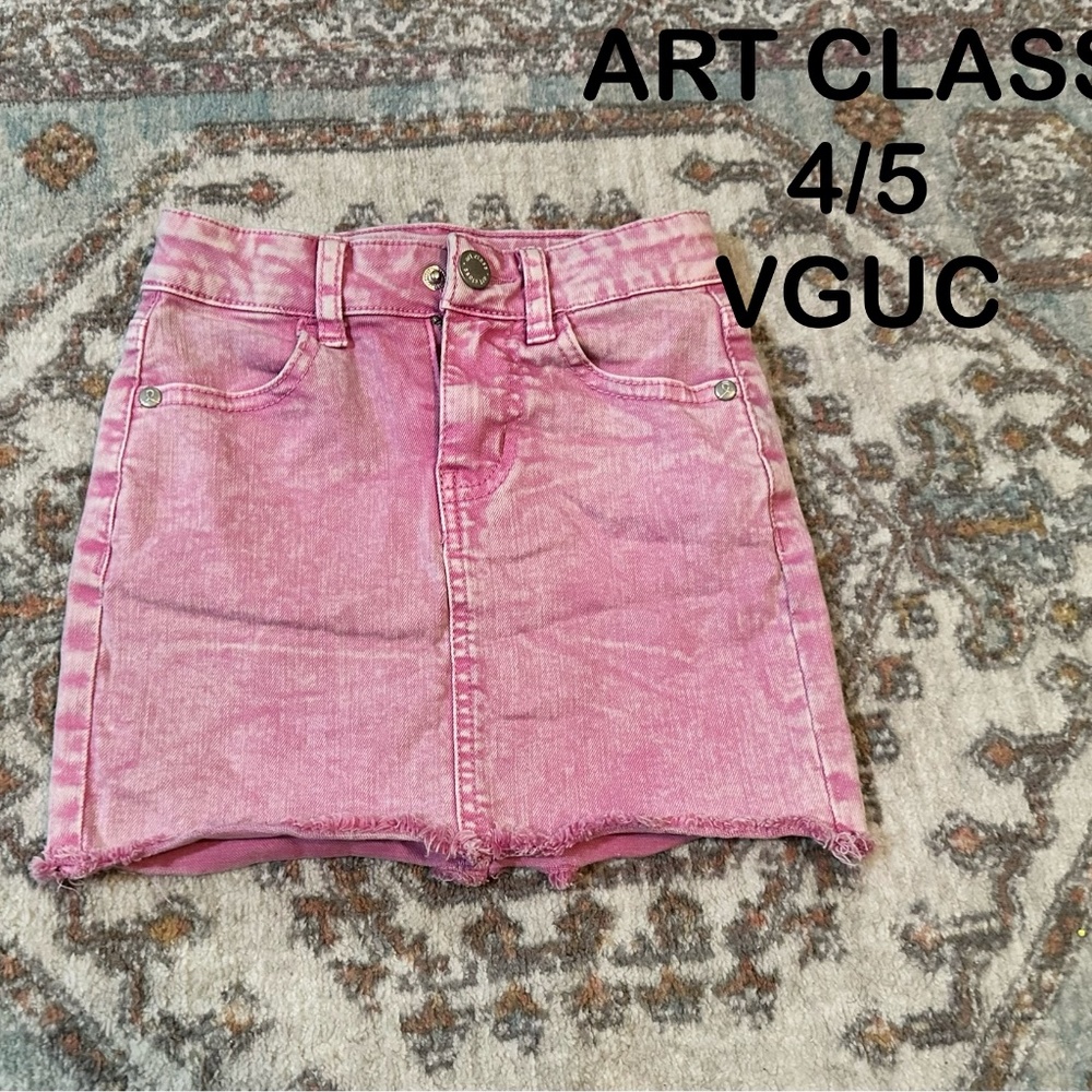 ART CLASS PINK SKIRT